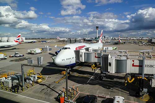 Fliegen Sie über Heathrow Airport für Ihre Einreise USA