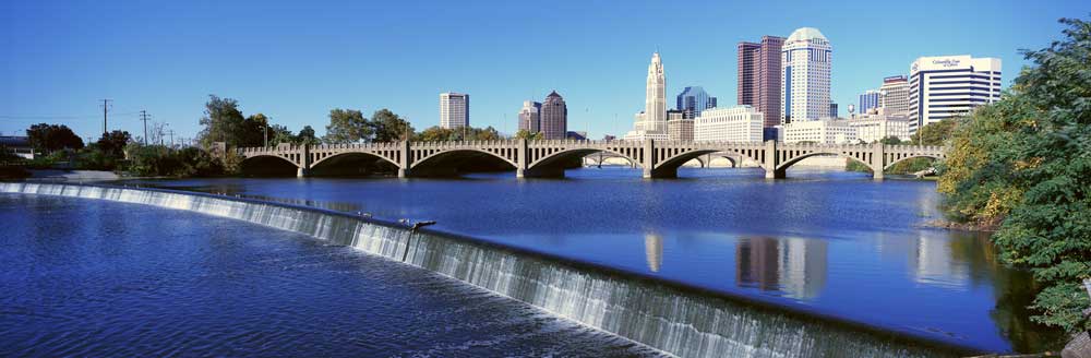 Columbus Ohio river view