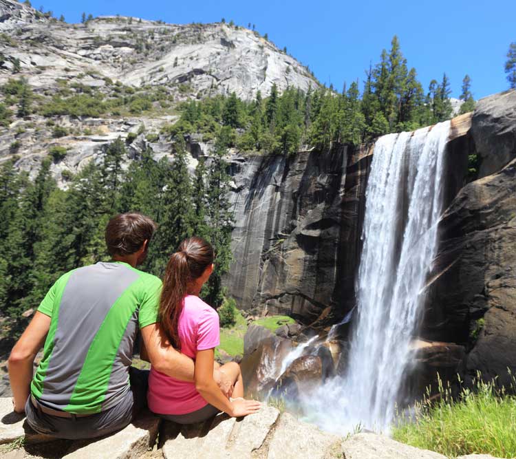 Yosemite Nationalpark Wasserfall